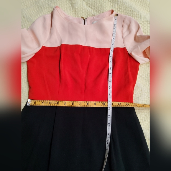 Kate Spade Parker Colorblok Dress Size 6 - Picture 14 of 16
